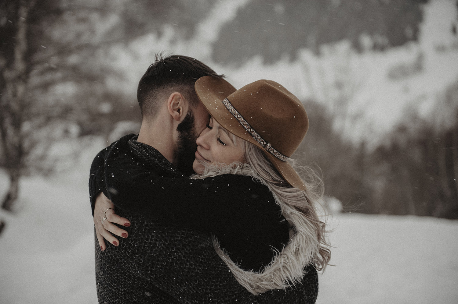 Escapade hivernale dans les Pyrénées - Cindy + Florian - Blog Mariage Madame C