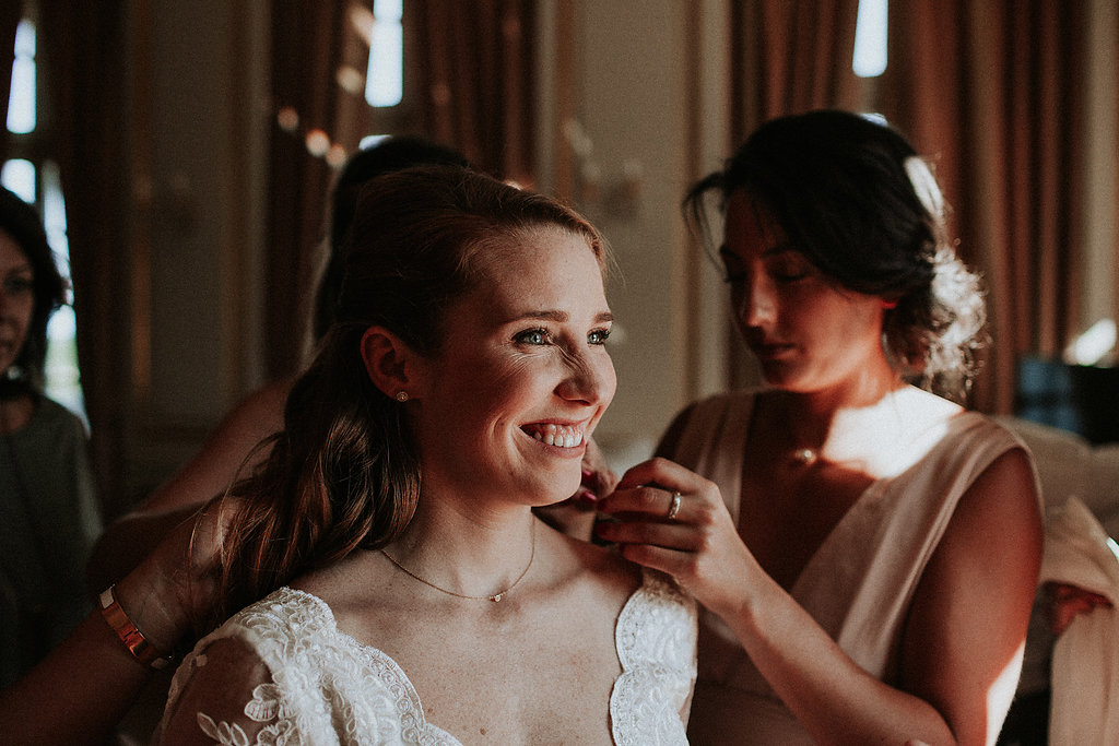 Mariage romantique au Château Saint Georges à Grasse - Sarah + Ross - Blog Mariage Madame C