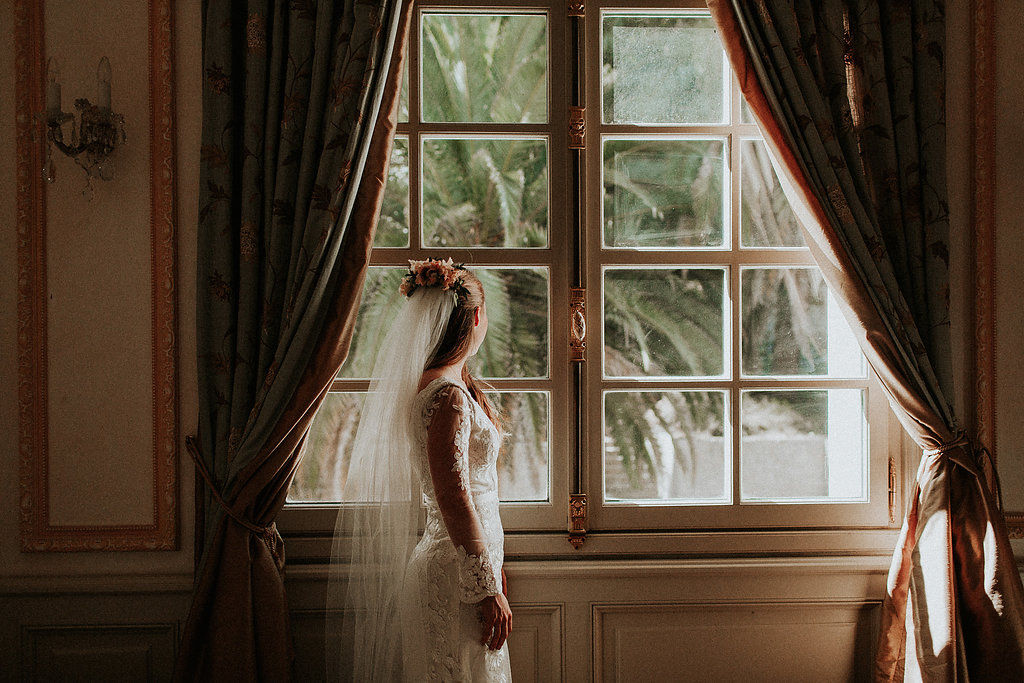 Mariage romantique au Château Saint Georges à Grasse - Sarah + Ross - Blog Mariage Madame C