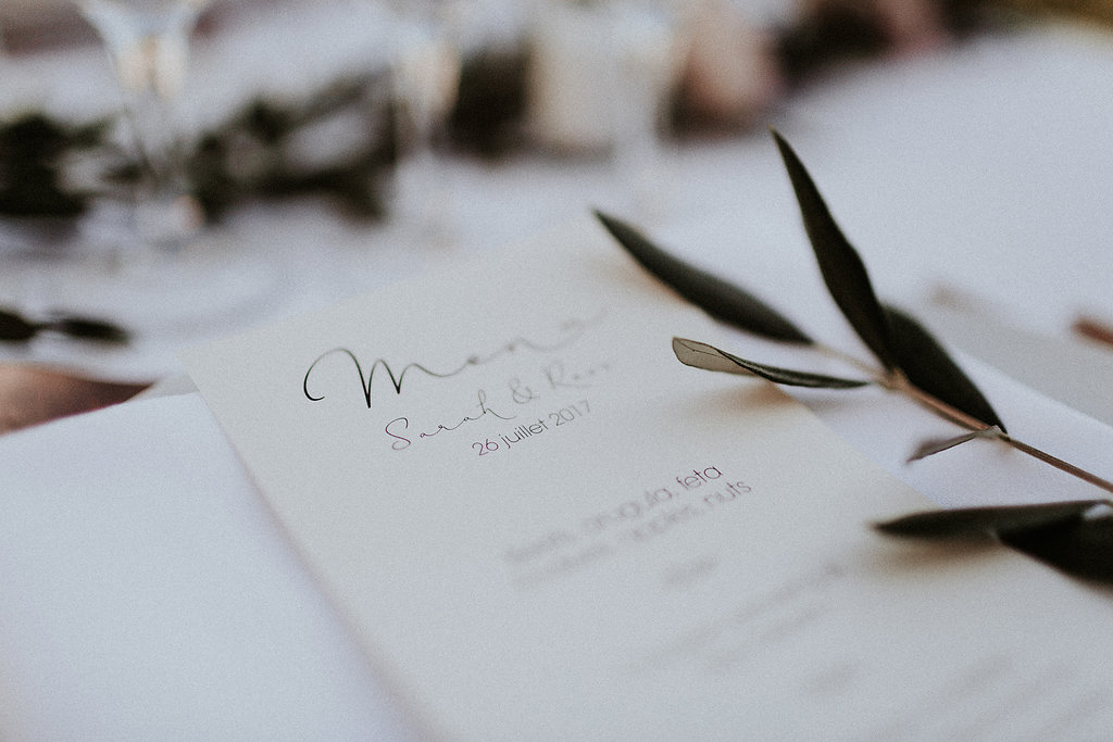 Mariage romantique au Château Saint Georges à Grasse - Sarah + Ross - Blog Mariage Madame C