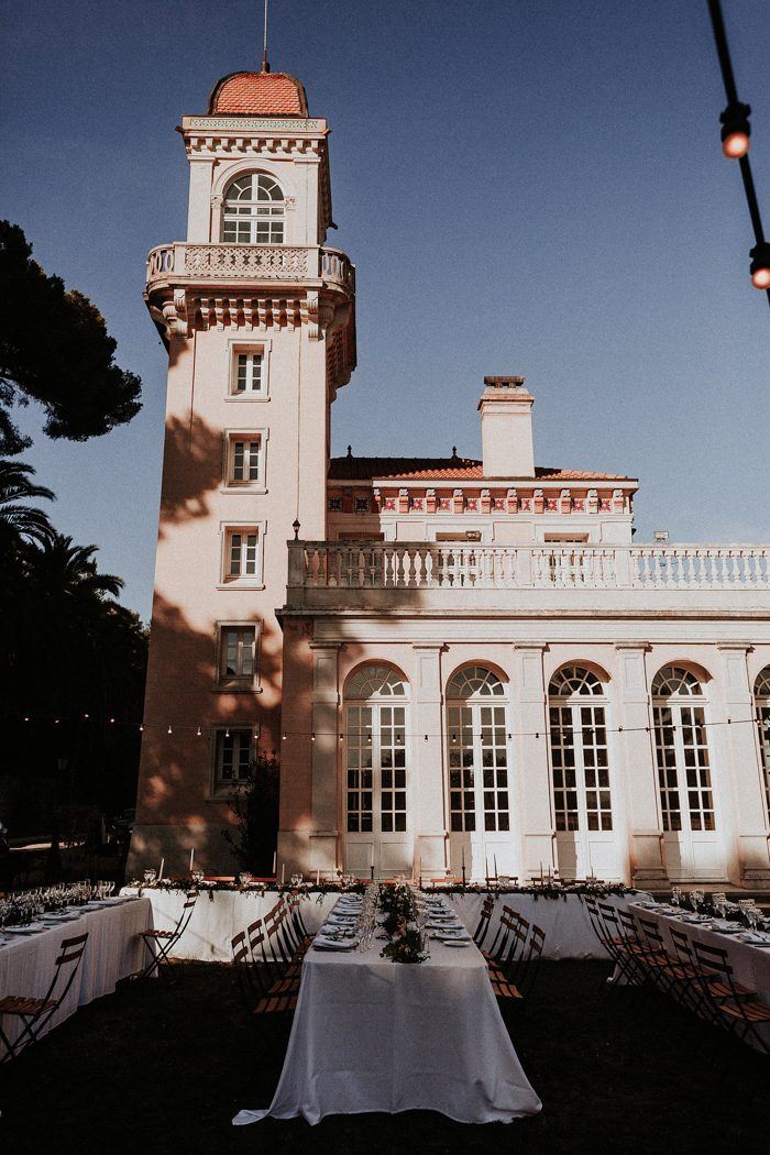 Mariage romantique au Château Saint Georges à Grasse - Sarah + Ross - Blog Mariage Madame C