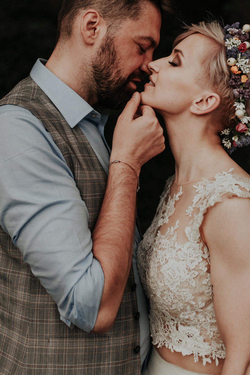Elopement bohème en Pologne © Karolina B