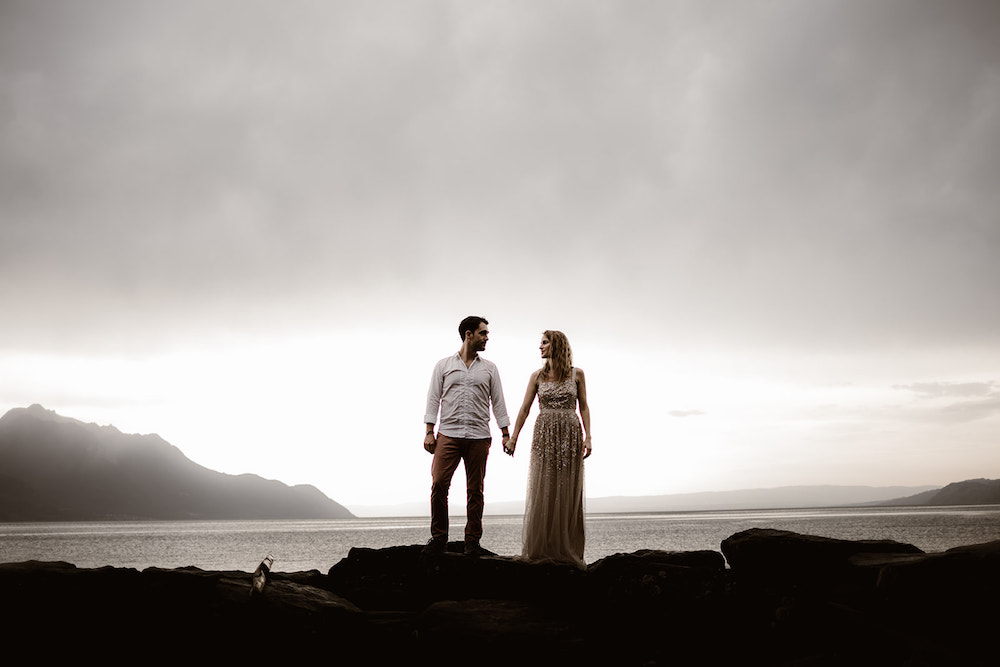 Séance de couple en Suisse // Crédits - Madeleine Photographe