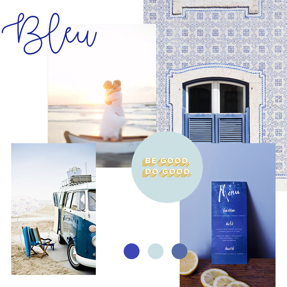 Mariage en bleu - Blog Mariage Madame C