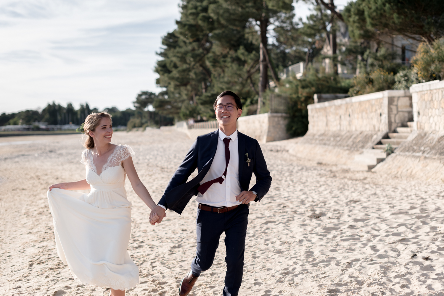 From New York to Le Bassin - Marion + Julien - Blog Mariage Madame C