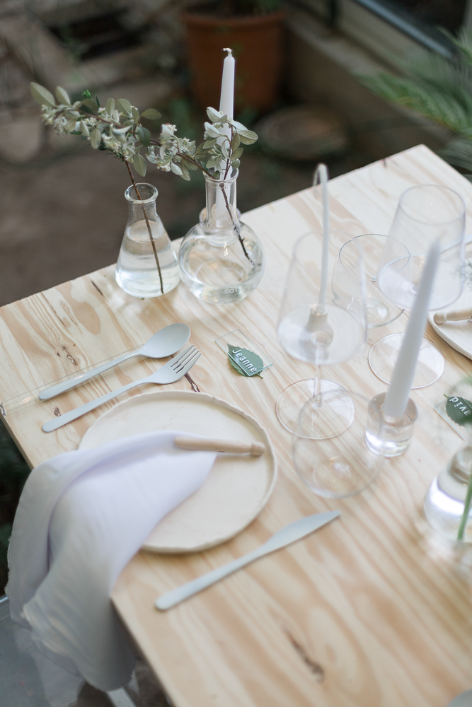 Un élopement Végétal minimaliste - Blog Mariage Madame C