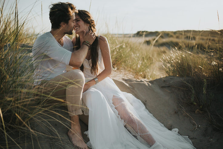 Mariage sur une plage de Camargue • © Mélanie Bultez
