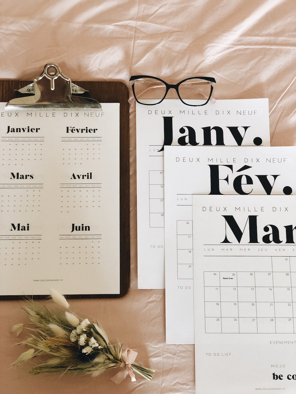 Kit planner 2019 - Blog Mariage Madame C