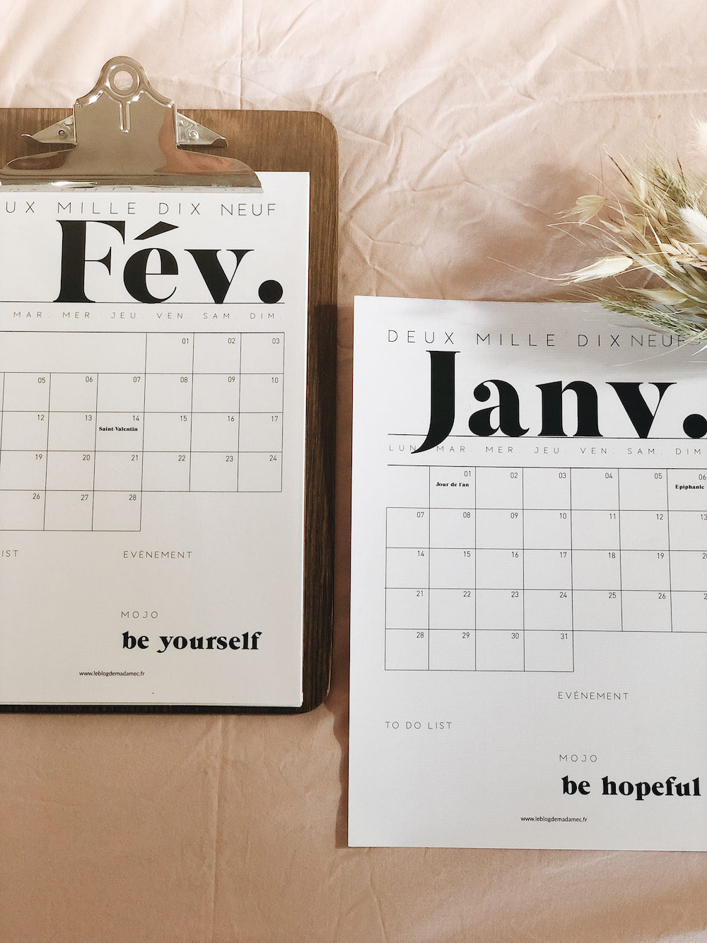 Kit planner 2019 - Blog Mariage Madame C