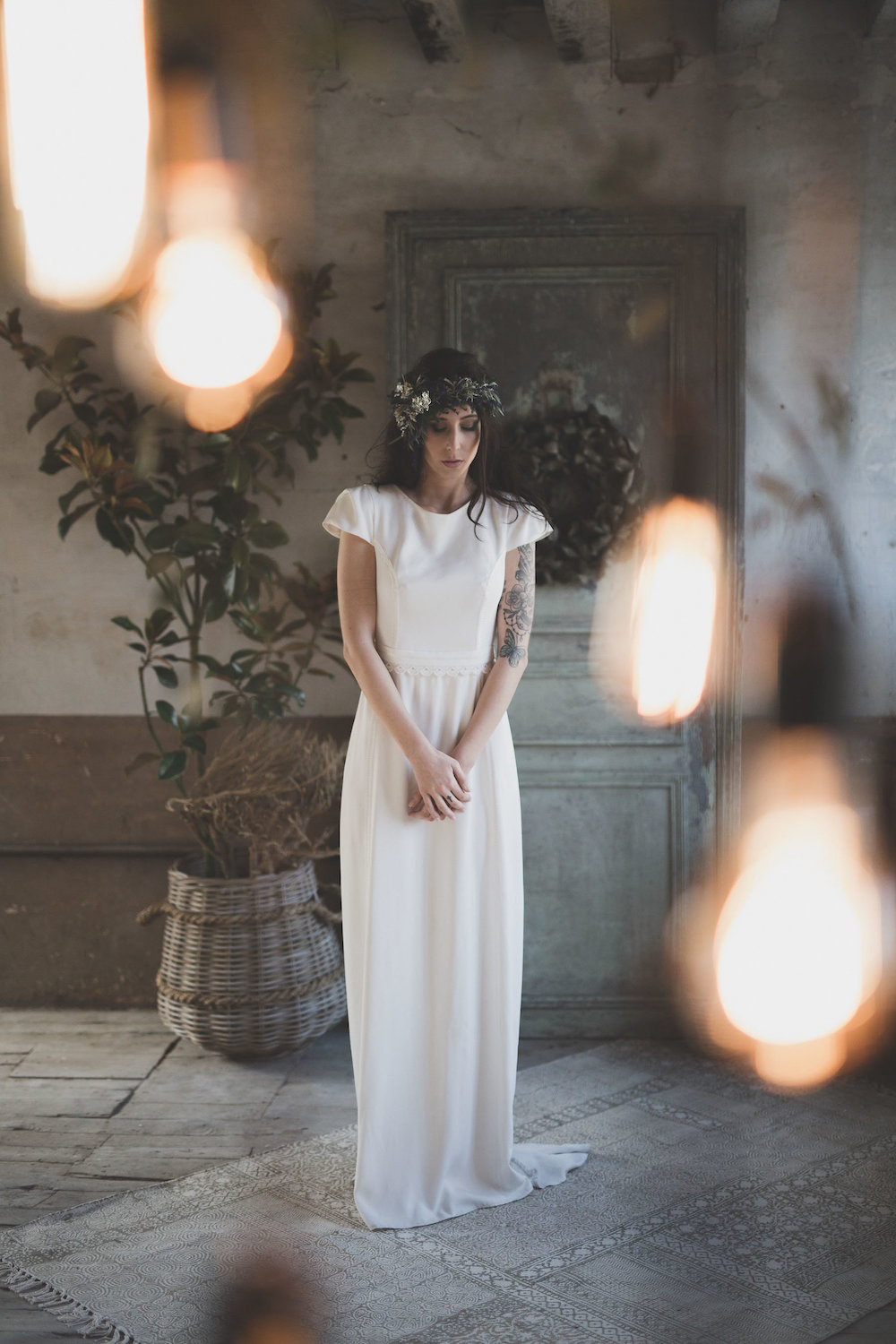 Mariage d'hiver minimaliste // Crédit : Nicolas Launay