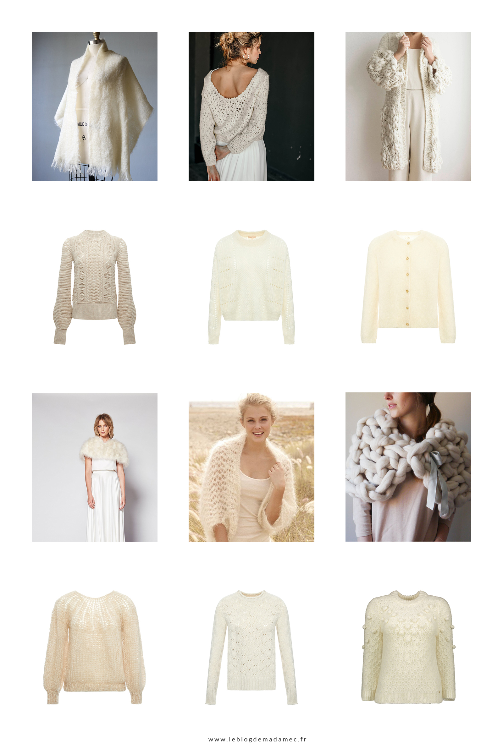 12 accessoires pour réchauffer avec style votre robe de mariée - Blog Mariage Madame C