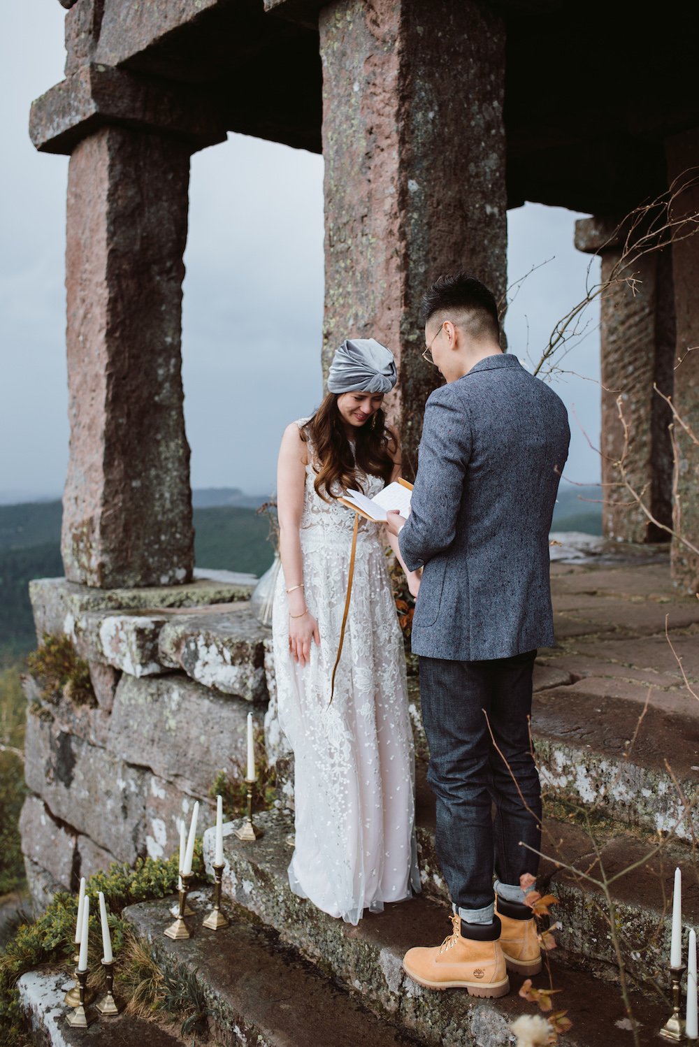 Un elopement bohème en Alsace - Hélène + Jey - Blog Mariage Madame C Un elopement bohème en Alsace - Hélène + Jey - Blog Mariage Madame C
