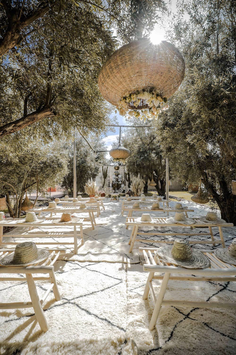 Mariage bohème à Marrakech // Crédit - Villa Taj et Mehdi Mounir