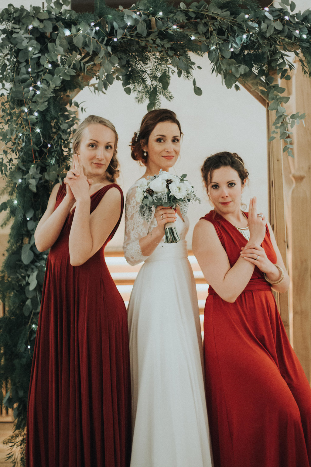 Mariage d'hiver à la Ferme de Gy - Barbara + Sébastien - Blog Mariage Madame C