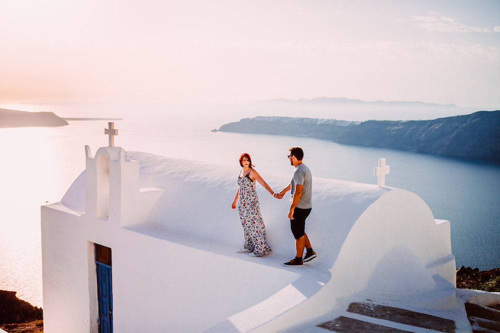 Rendez-vous à Santorin - Perrine + Manu - Blog Mariage Madame C