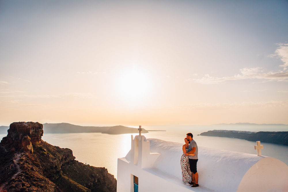 Rendez-vous à Santorin - Perrine + Manu - Blog Mariage Madame C