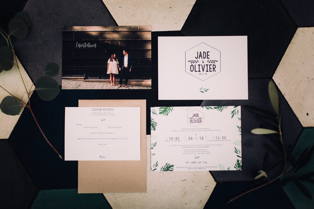 Mariage tropicool sur une péniche parisienne - Jade + Olivier - Blog Mariage Madame C