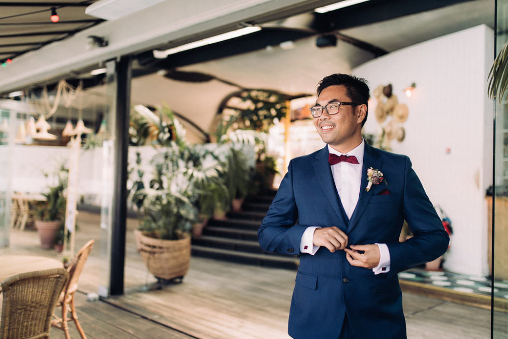 Mariage tropicool sur une péniche parisienne - Jade + Olivier - Blog Mariage Madame C