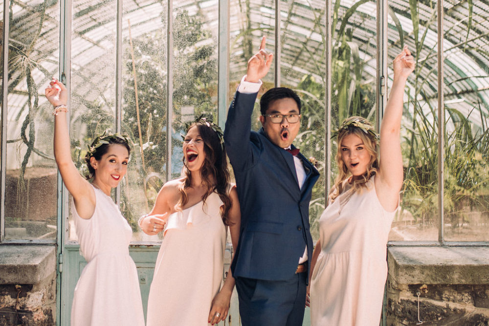 Mariage tropicool sur une péniche parisienne - Jade + Olivier - Blog Mariage Madame C