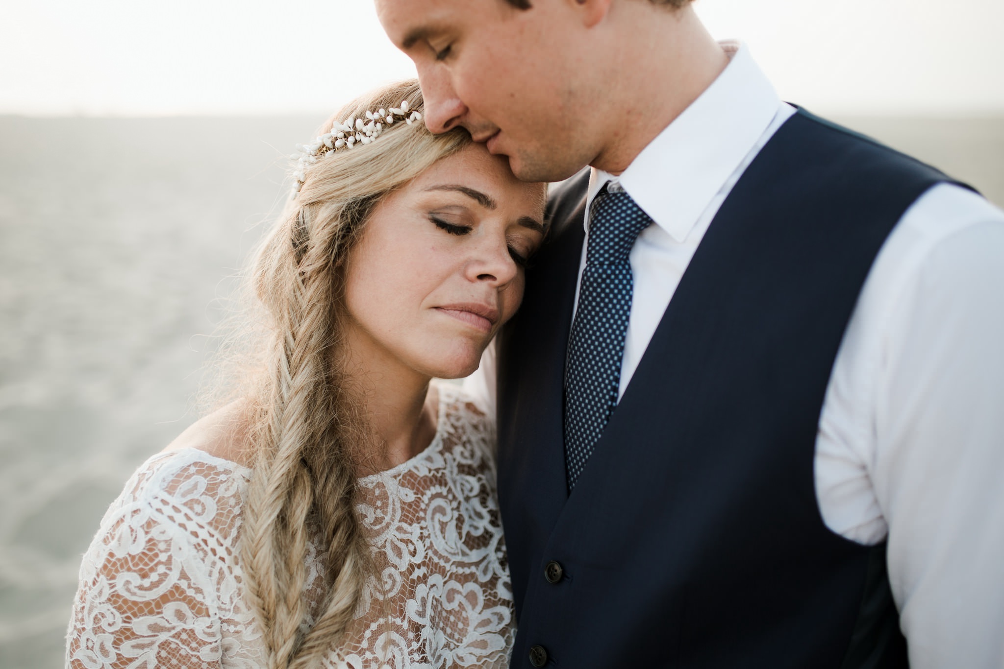 Mariage sur la plage en Camargue © Laurent Brouzet