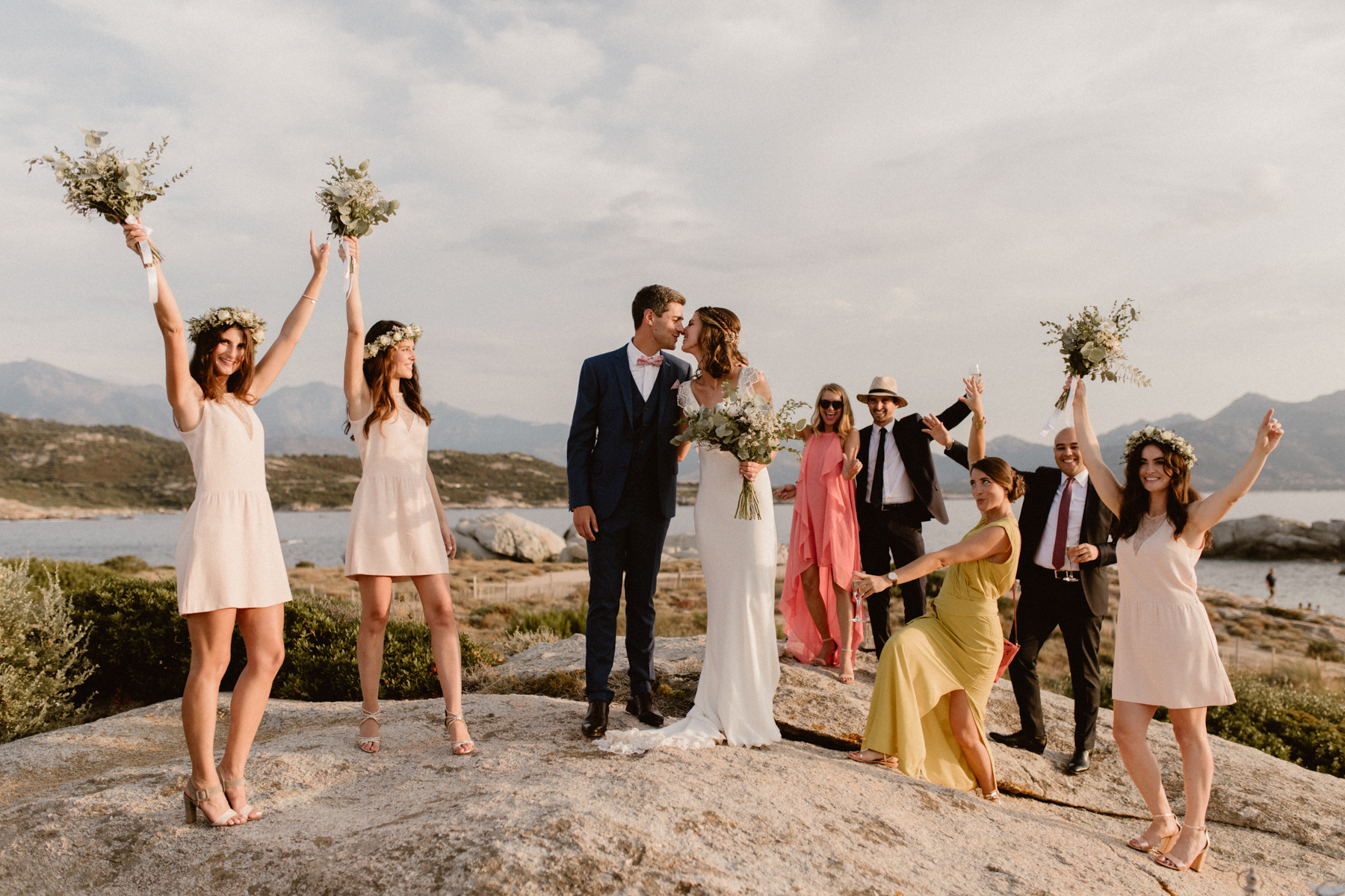 Un mariage en Corse au Rocher - Audrey + Benjamin - Blog Mariage Madame C