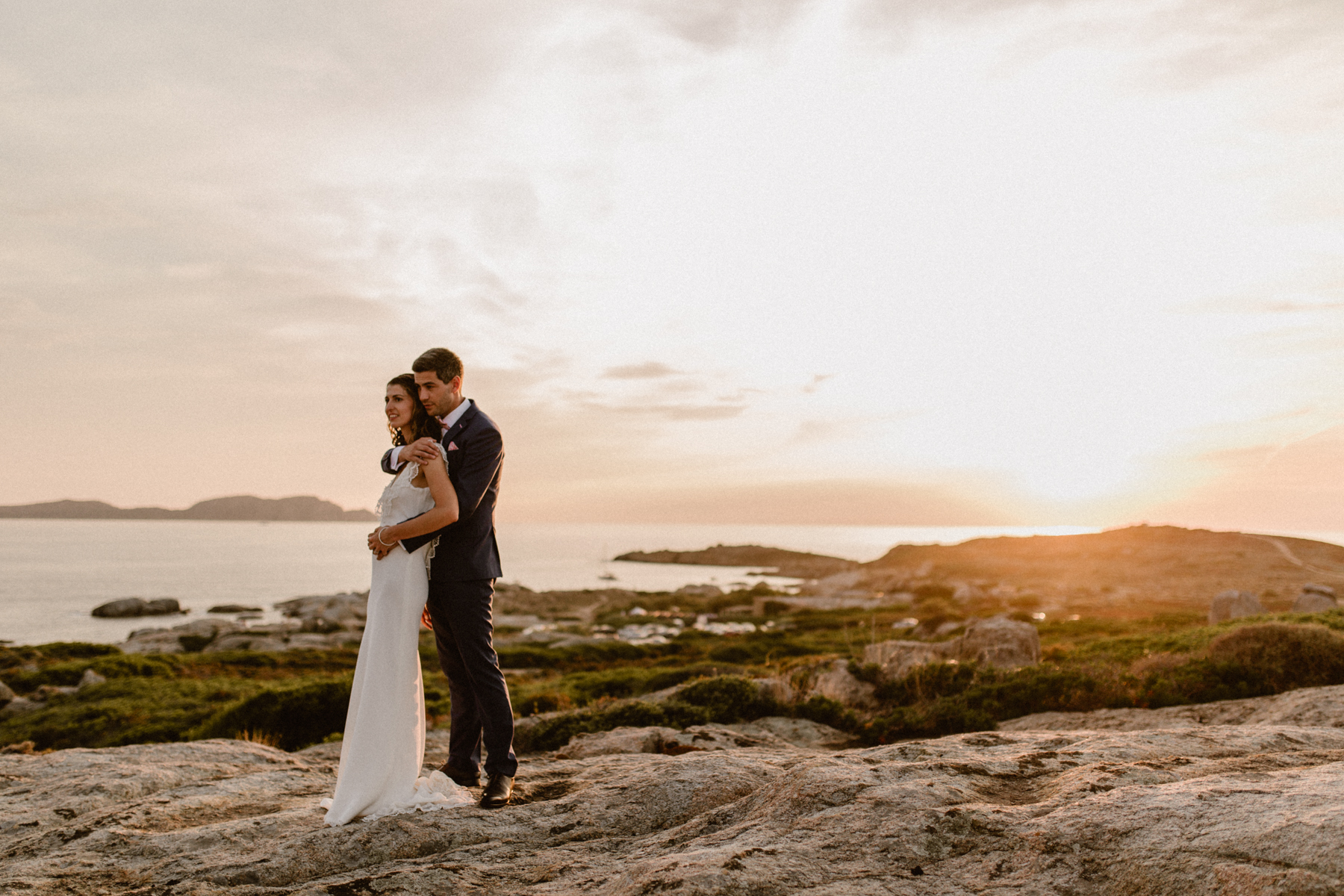 Un mariage en Corse au Rocher - Audrey + Benjamin - Blog Mariage Madame C