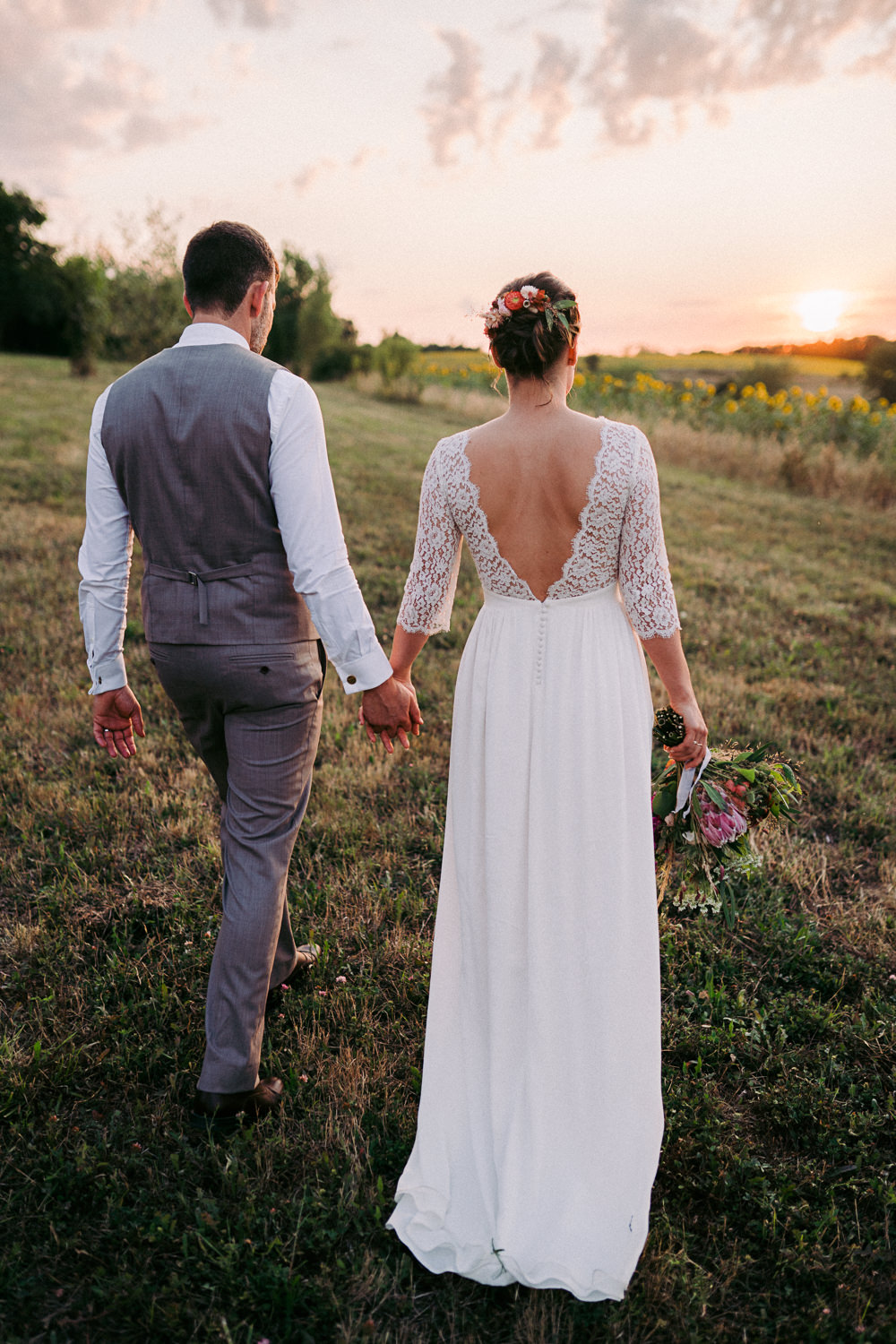 Mariage terracotta au Château de Fajac - Charlotte + David - Blog Mariage Madame C