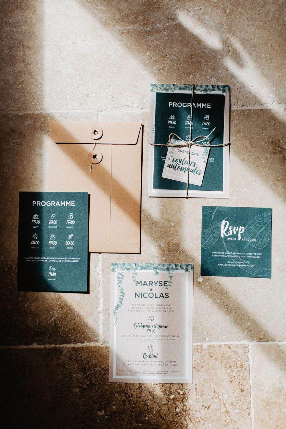 Mariage d'automne en Vendée au Château de la Chevallerie — Maryse & Nicolas - Blog Mariage Madame C