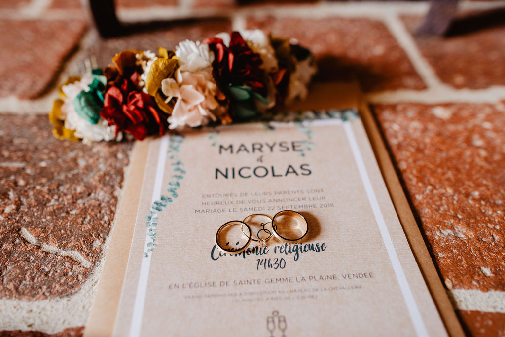 Mariage d'automne en Vendée - Maryse + Nicolas - Blog Mariage Madame C Mariage d'automne en Vendée - Maryse + Nicolas - Blog Mariage Madame C