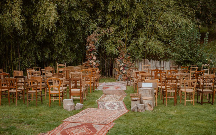 Mariage Bohème automnal // Crédit - Geoffrey Arnoldy