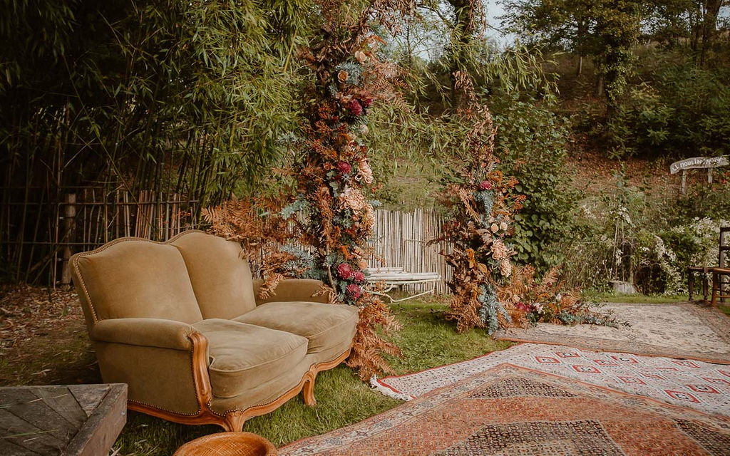 Mariage bohème automnal - Coralie + Bastien - Blog Mariage Madame C