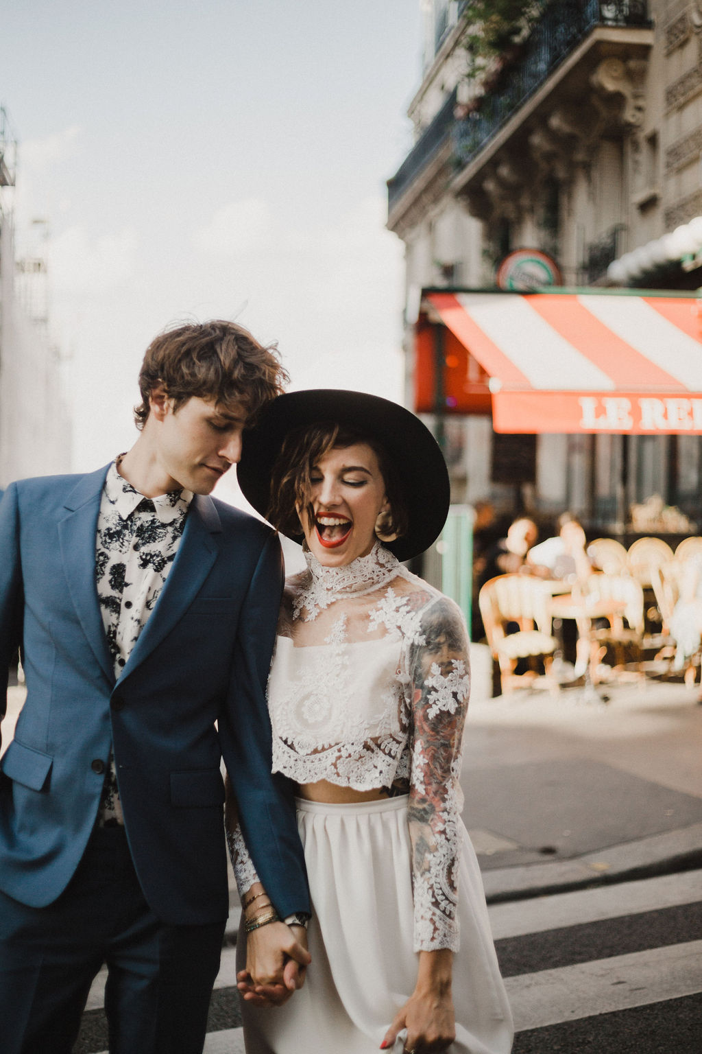 Fugue parisienne à Montmartre - Blog Mariage Madame C mariage-paris-montmartre-inspirations-rock-roxane-nicolas-blog-mariage-madame-c--10