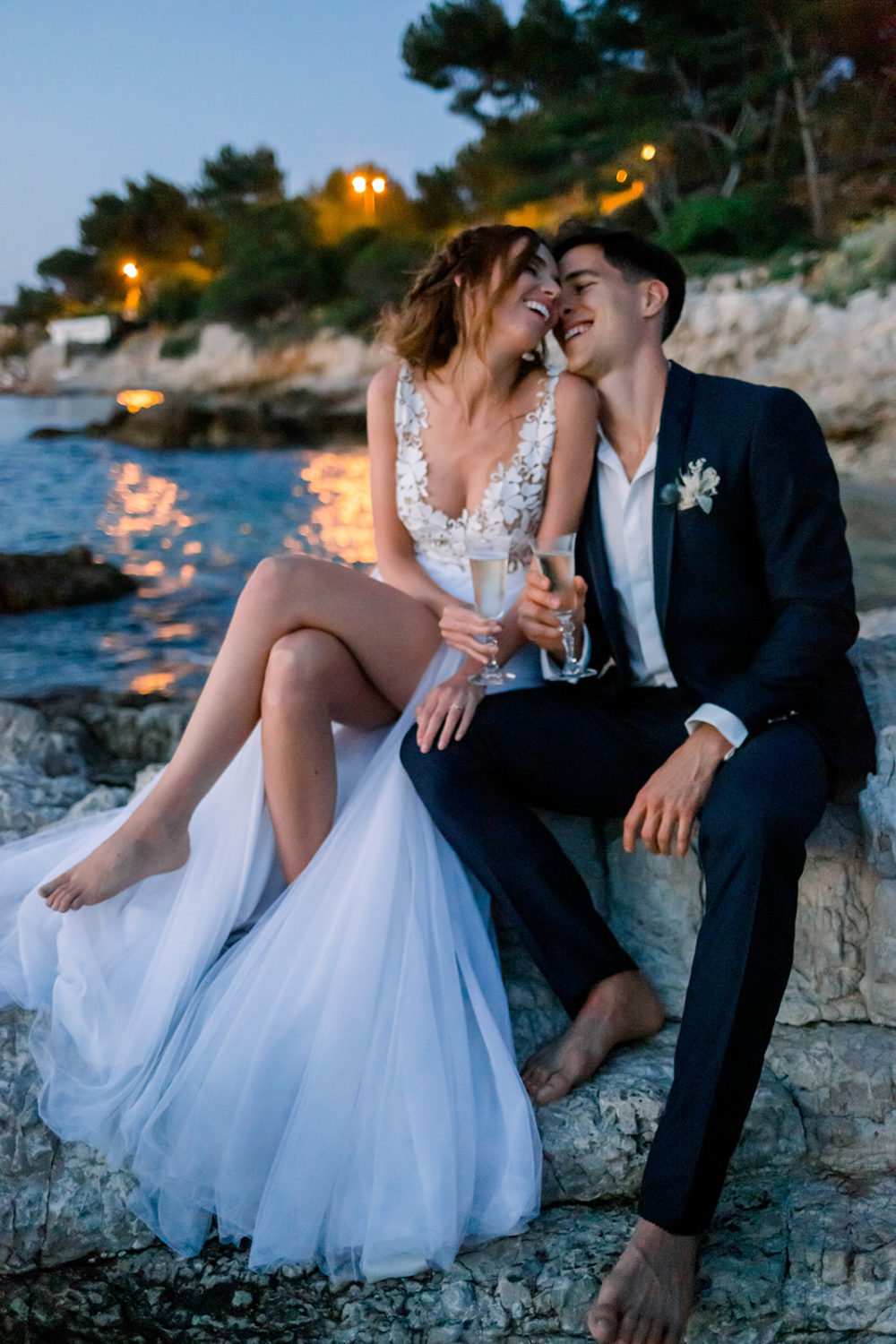 Elopement romantique au Cap d'Antibes - Blog Mariage Madame C