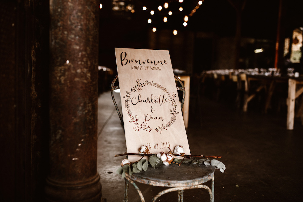 Mariage industriel aux Bonnes Joies - Charlotte + Dean - Blog Mariage Madame C