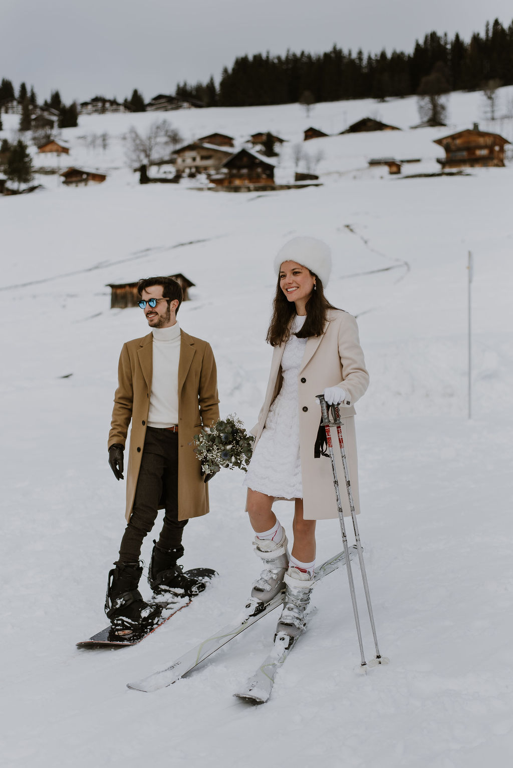Un mariage d'hiver à la montagne - Alexandra + Matthieu - Blog Mariage Madame C