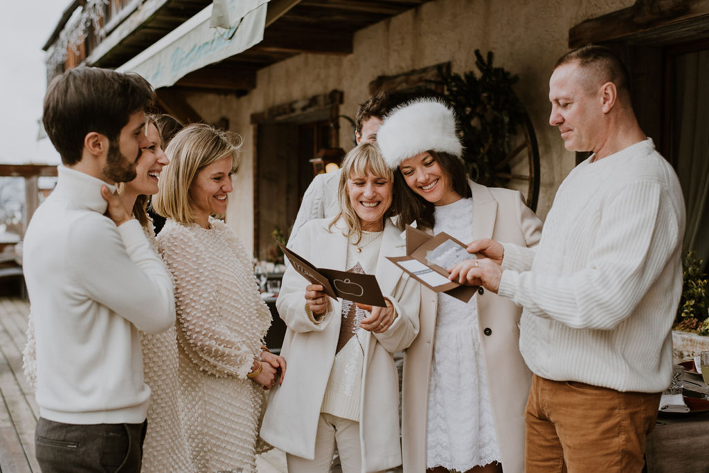 Un mariage d'hiver à la montagne - Alexandra + Matthieu - Blog Mariage Madame C