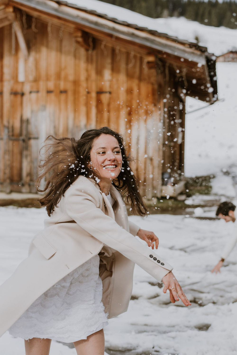 Mariage d'hiver à la Montagne au Gîte du Passant — Alexandra + Matthieu - Blog Mariage Madame C