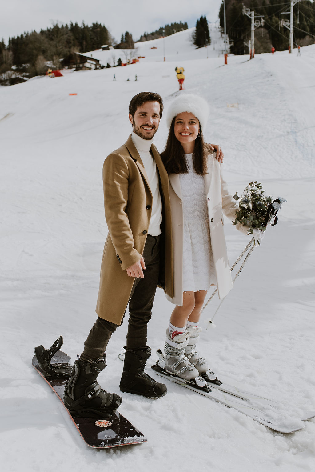 Un mariage d'hiver à la montagne - Alexandra + Matthieu - Blog Mariage Madame C