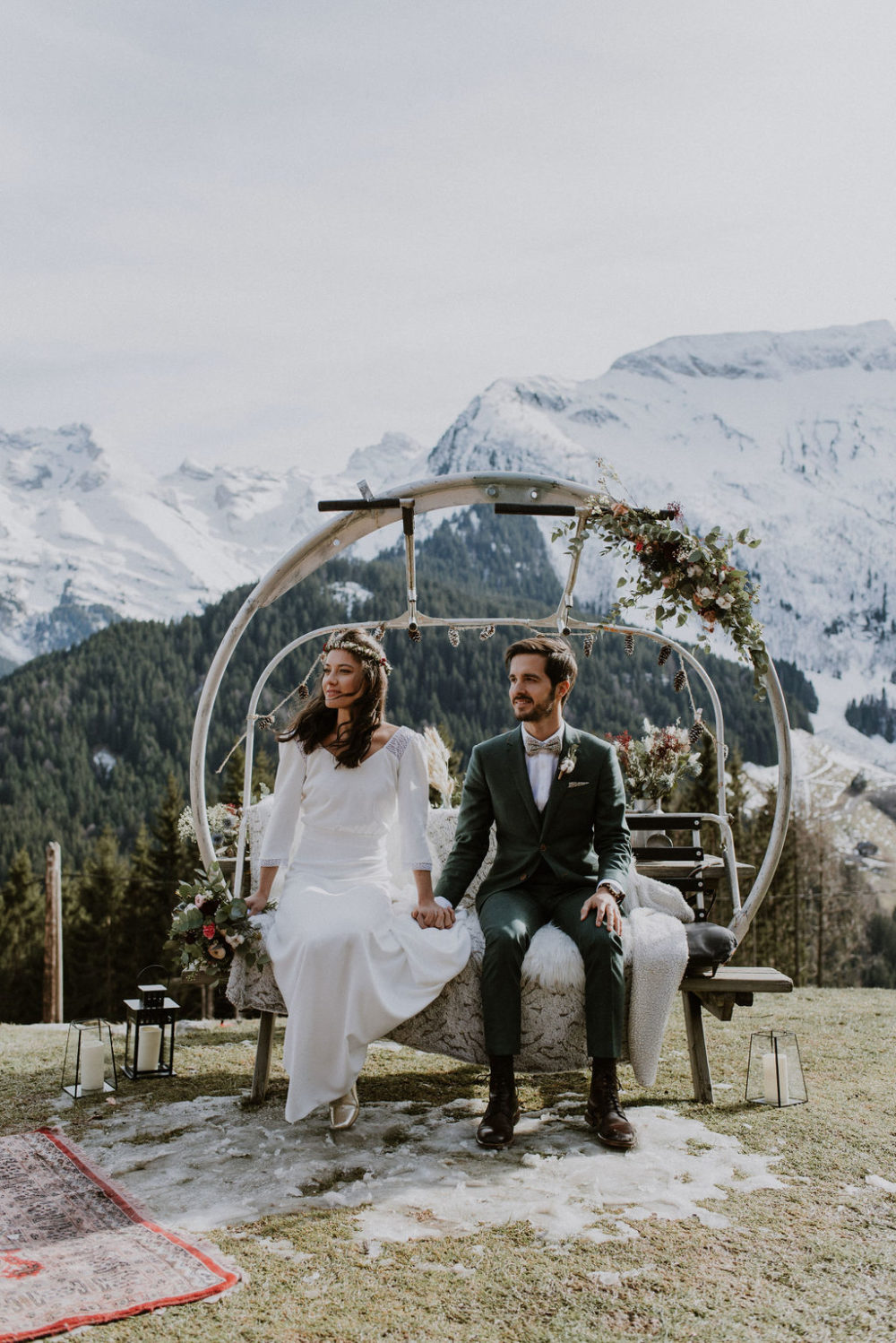 Mariage d'hiver à la Montagne au Gîte du Passant — Alexandra + Matthieu - Blog Mariage Madame C