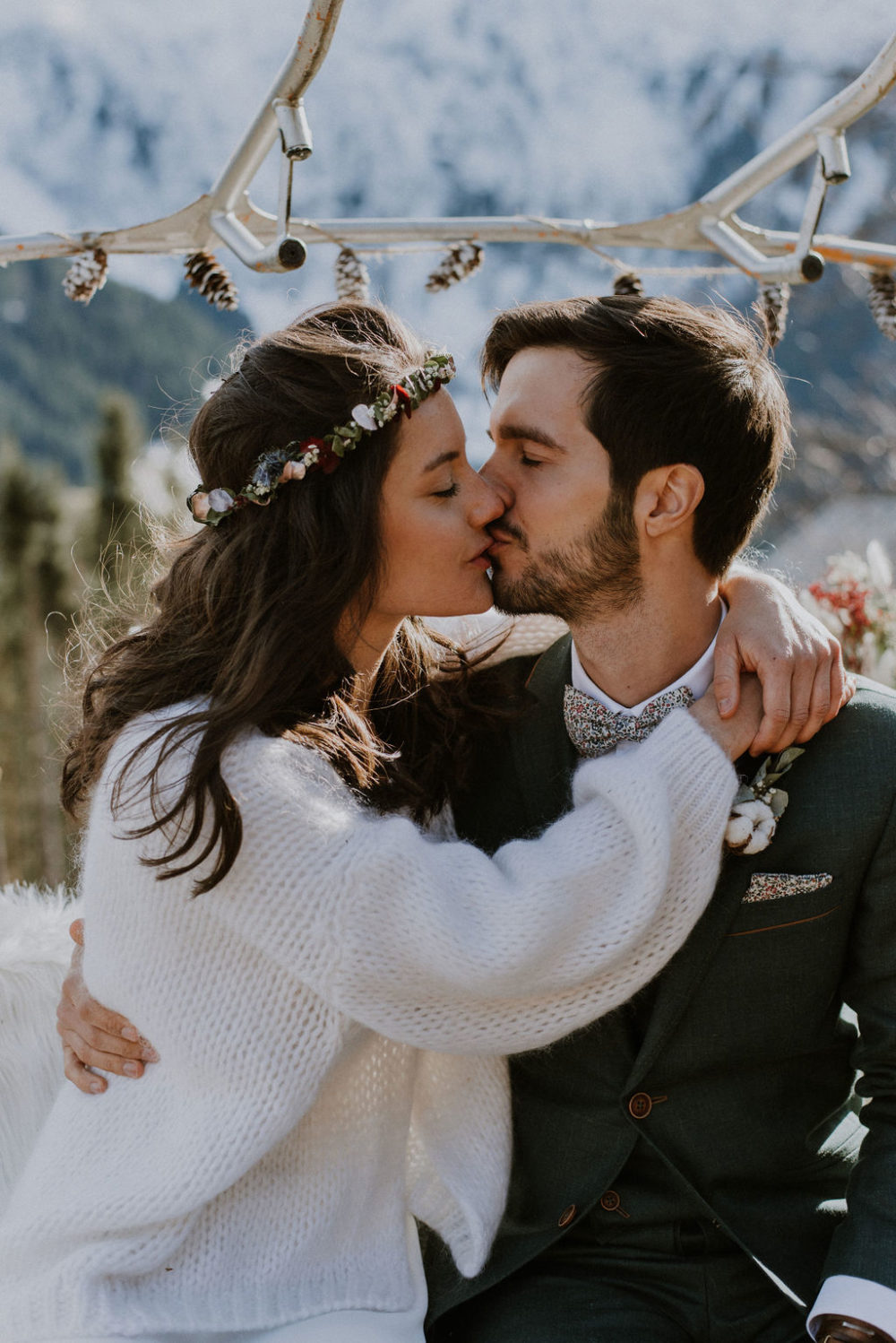 Un mariage d'hiver à la montagne - Alexandra + Matthieu - Blog Mariage Madame C