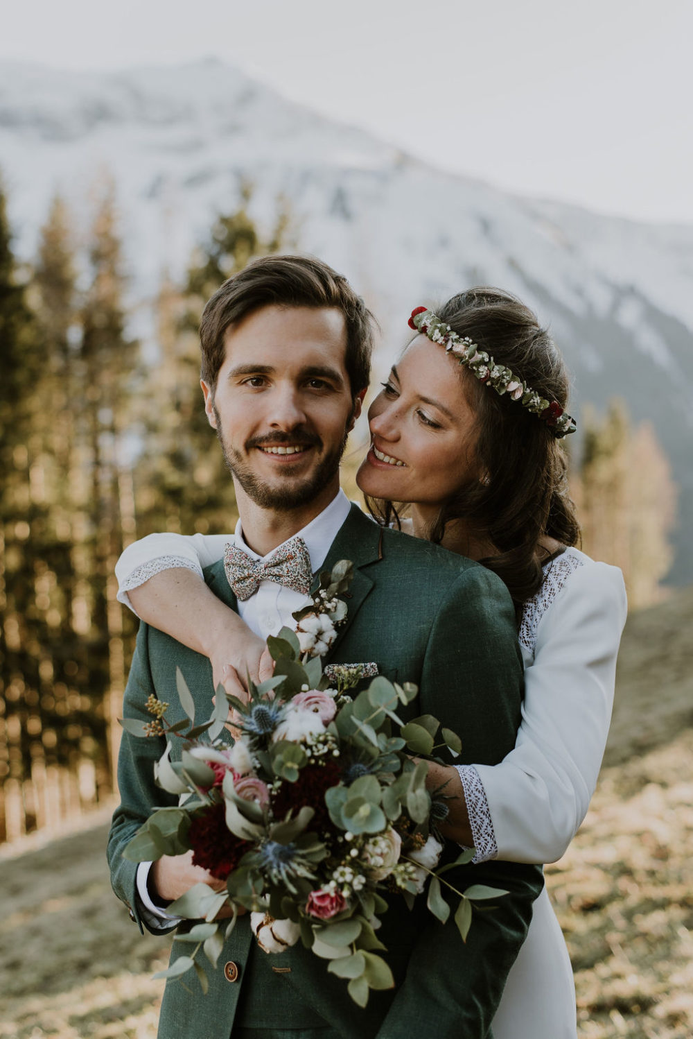Un mariage d'hiver à la montagne - Alexandra + Matthieu - Blog Mariage Madame C