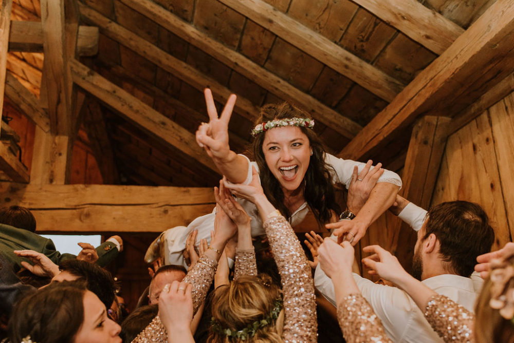 Mariage d'hiver à la Montagne au Gîte du Passant — Alexandra + Matthieu - Blog Mariage Madame C