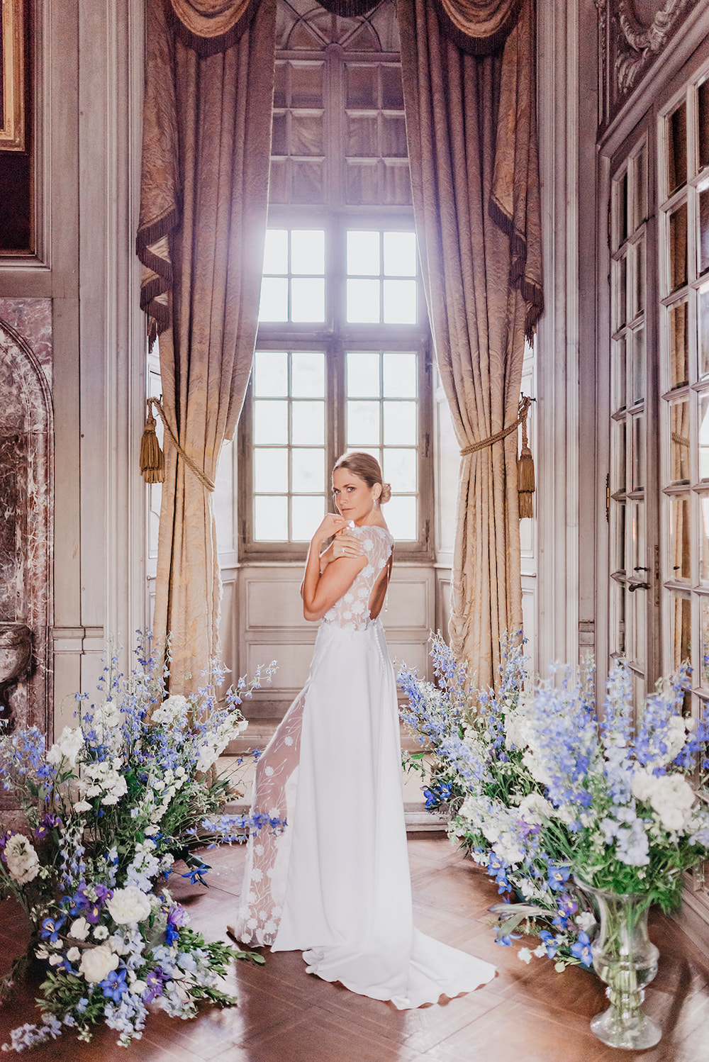 Un mariage romantique chic en bleu - Blog Mariage Madame C