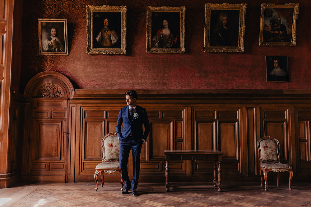 Un mariage romantique chic en bleu - Blog Mariage Madame C