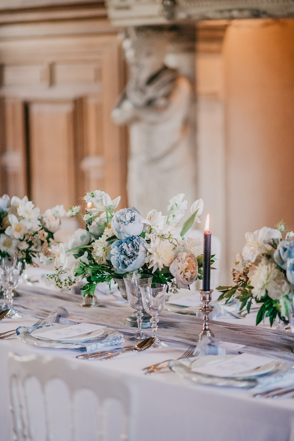 Un mariage romantique chic en bleu - Blog Mariage Madame C