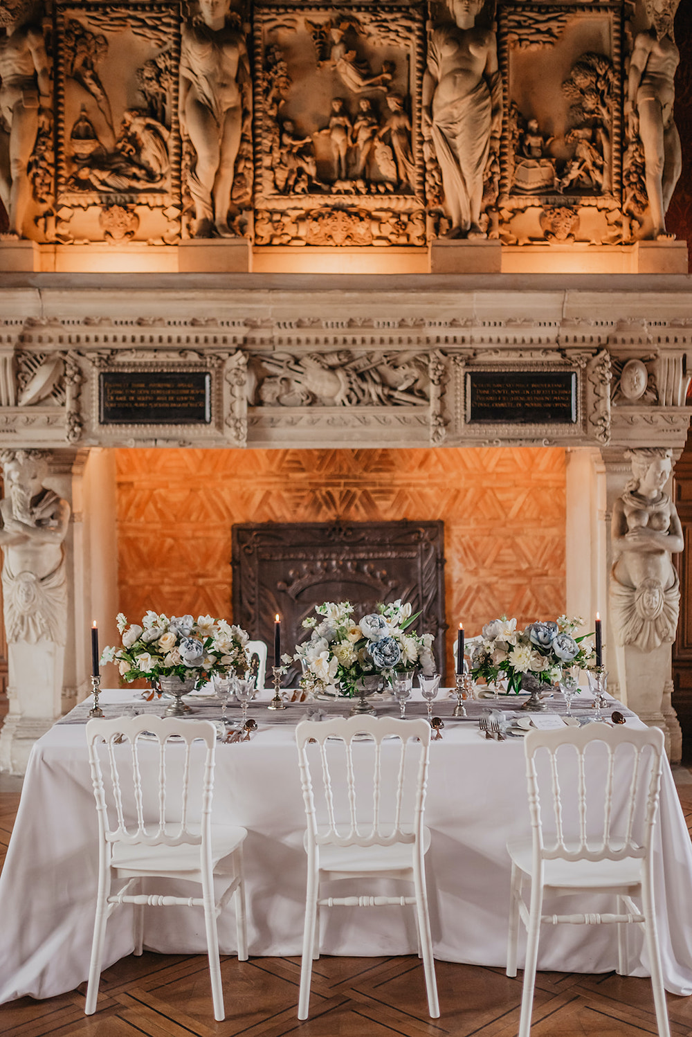 Un mariage romantique chic en bleu - Blog Mariage Madame C