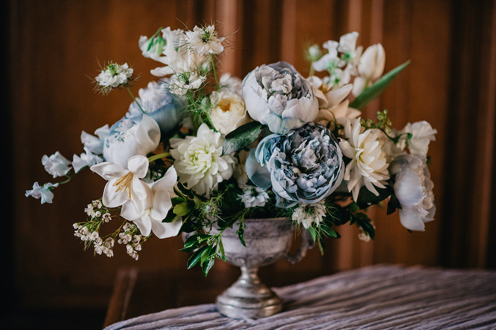 Un mariage romantique chic en bleu - Blog Mariage Madame C