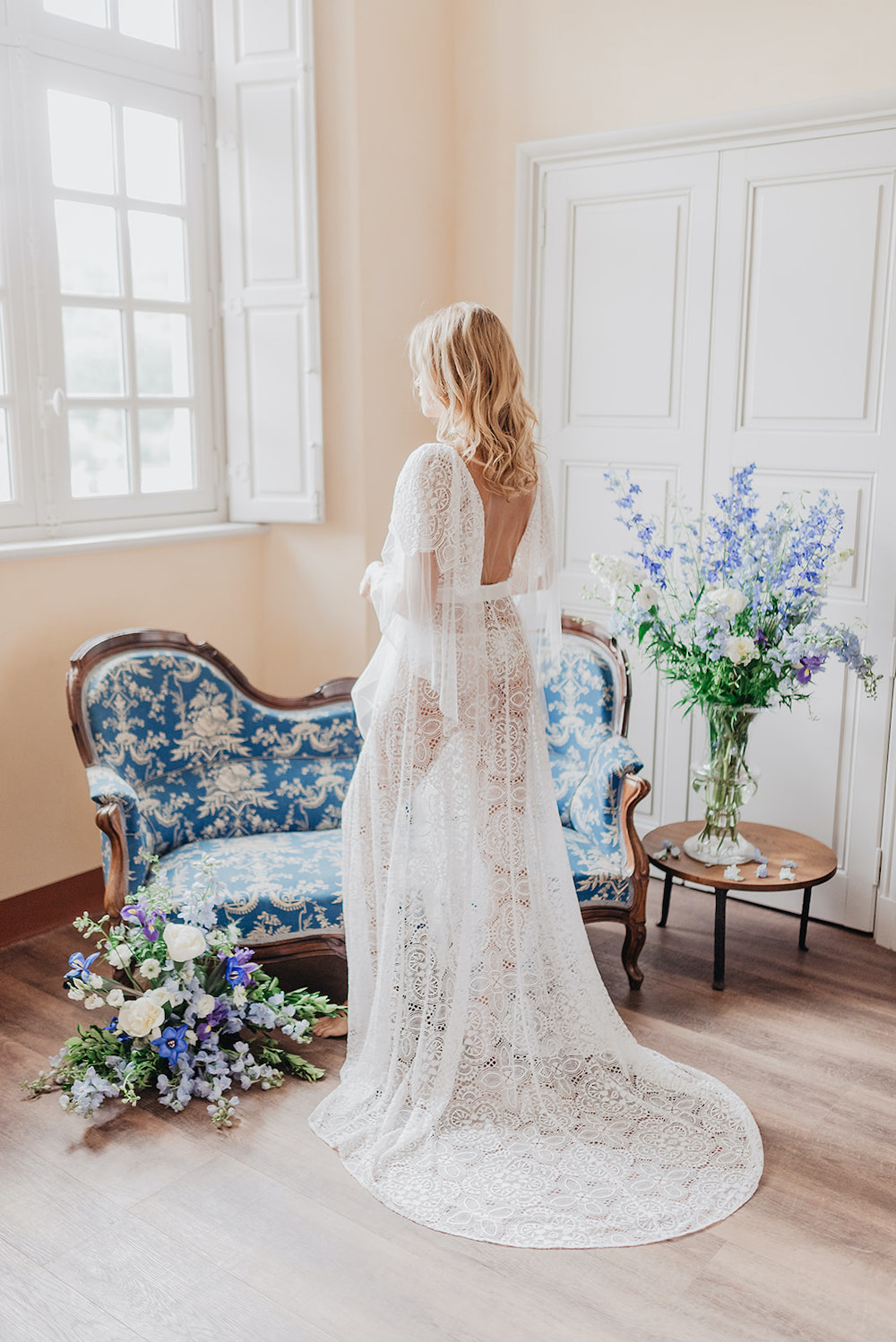 Un mariage romantique chic en bleu - Blog Mariage Madame C