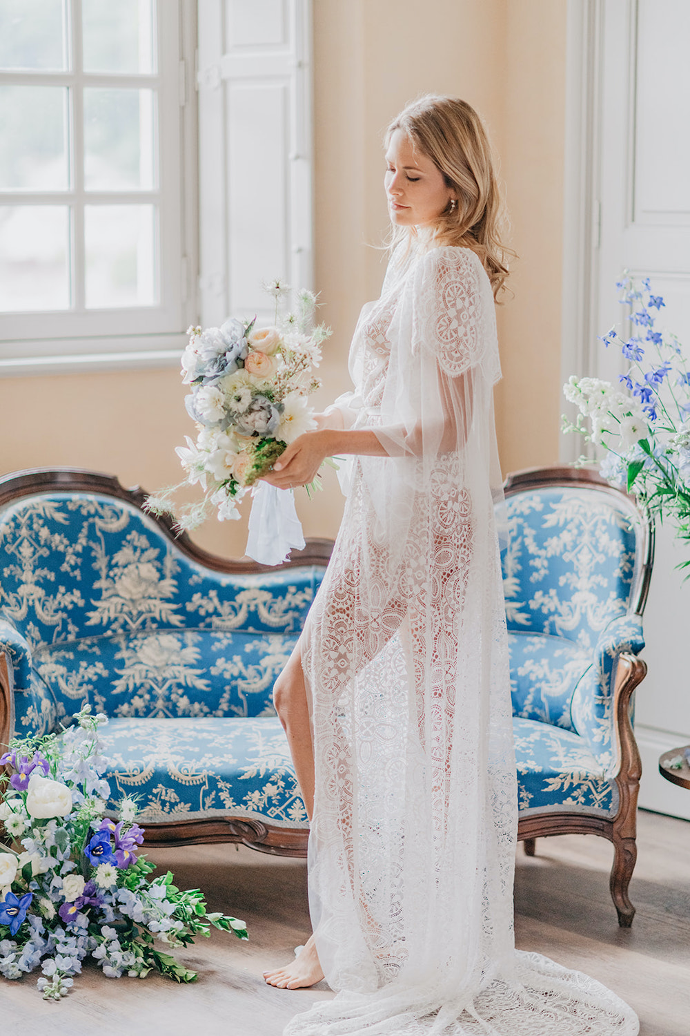Un mariage romantique chic en bleu - Blog Mariage Madame C