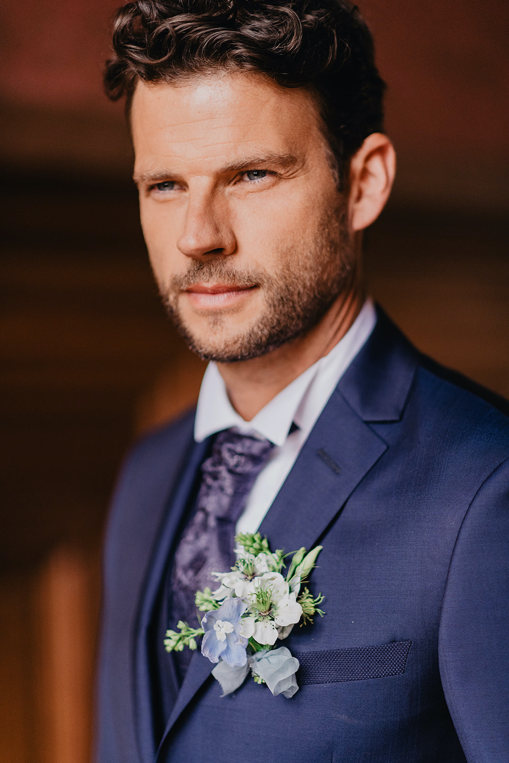 Un mariage romantique chic en bleu - Blog Mariage Madame C